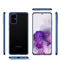 Pikkukuva 8 / 11: Samsung Galaxy A71 - Skyddande Stilrent Silikonskal Roséguld