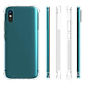 Pikkukuva 7 / 8: Xiaomi Redmi 9AT - Tyylikäs iskunkestävä silikonisuojus Genomskinlig