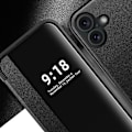 Miniatyrbillede 11 af 11: iPhone 16 Fodral - Smart Fönster & Fullt Skydd Grön