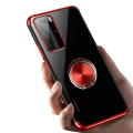 Pikkukuva 8 / 11: Huawei P40 - Skal med Ringhållare Blå
