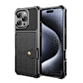 Miniatyrbild 6 av 11: Exklusivt Skal med Kortfack för iPhone 16 Pro Max Blå