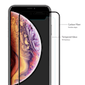 Pikkukuva 4 / 9: HuTechs Carbon-Skärmskydd för iPhone XS Max Svart