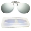 Pikkukuva 1 / 11: Polarized Exklusiva Solglasögons Överdrag Silver