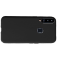 Miniatyrbilde 2 av 4: Samsung Galaxy A20S - Stötdämpande Mattbehandlat Silikonskal Svart