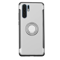 Miniatyrbillede 1 af 11: Elegant Skal med Ringhållare Floveme - Huawei P30 Pro Silver
