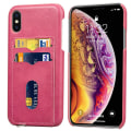 Pikkukuva 8 / 11: iPhone XS Max - Effektfullt Praktiskt Skal med Kortfack Grön