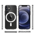 Miniatyrbillede 3 af 8: iPhone 12 Mini - Beskyttende Magnetisk Silikonetui Genomskinlig