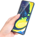 Pikkukuva 10 / 11: 3-PACK Samsung Galaxy A80 Standard Skärmskydd HD 0,3mm Transparent/Genomskinlig