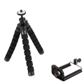 Miniatyrbild 1 av 11: Praktiskt Justerbart Stativ/Tripod Svart