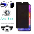 Miniatyrbilde 1 av 11: 2-PACK Samsung Galaxy A13 5G Skärmskydd Anti-Spy HD 0,3mm Svart