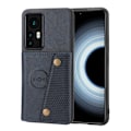 Pikkukuva 1 / 6: Xiaomi Mi 12T - Stilrent Skal med Korthållare Mörkblå