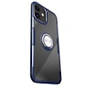Miniatyrbillede 2 af 11: iPhone 12 Mini - Stilsäkert Skyddande Skal med Ringhållare LEMAN Blå