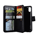 Miniatyrbillede 11 af 11: Elegant Plånboksfodral (9-Kort) iPhone XR (LEMAN) Brun