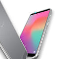 Pikkukuva 2 / 11: Huawei Honor 10 - Skyddande Silikonskal (FLOVEME) Transparent/Genomskinlig