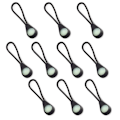 Pikkukuva 11 / 11: Effektfull Glow in the Dark Blixtlåsdragare (10-Pack) Svart