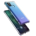 Miniatyrbillede 8 af 8: Stöttåligt Silikonskal - Samsung Galaxy A21S Transparent/Genomskinlig