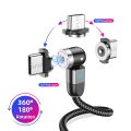 Miniatyrbillede 2 af 2: Magnetsladden Lightning iPhone Laddare Silver 2M