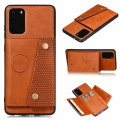 Miniatyrbillede 3 af 11: Samsung Galaxy S20 FE - Praktisk retro cover med kortholder Mörkblå