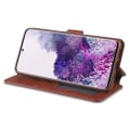 Pikkukuva 9 / 11: Samsung Galaxy S20 FE - Yazunshi's Stilrena Smidiga Plånboksfodral Svart
