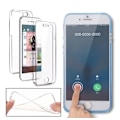 Pikkukuva 8 / 11: Dubbelsidigt Silikonfodral med TOUCHFUNKTION för iPhone 7 PLUS Blå