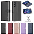 Pikkukuva 6 / 11: Samsung Galaxy S24 Plus Plånboksfodral - Lyxigt & Skyddande! Svart