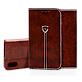 Miniatyrbild 4 av 11: iPhone-X/XS Elegant Robust Lyxfodral Svart