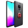 Miniatyrbillede 9 af 11: Stilrent Skal med Ringhållare - Huawei Mate 20 Pro Svart/Blå