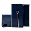 Pikkukuva 4 / 11: iPhone X/XS-Läder Plånboksfodral Svart
