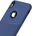 Miniatyrbillede 5 af 11: Stilrent Skal från LEMAN till iPhone XS Max Marinblå