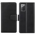 Pikkukuva 1 / 11: Samsung Galaxy Note 20 - Smidigt Effektfullt Plånboksfodral Svart