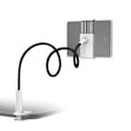 Miniatyrbilde 9 av 11: Universal stativhållare för mobiltelefon/Ipad etc. Vit