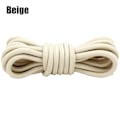 Miniatyrbild 1 av 11: 1-Par Stilrena Slittåliga Polyester Skosnören (0.7M/0.9M/1.2M/1.5M) Beige 0.7M 