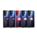 Miniatyrbillede 2 af 11: Huawei P30 Pro - Stilsäkert Hybridskal med Ringhållare (LEMAN) Blå/Blå