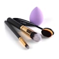 Pikkukuva 1 / 5: Borstset med 1 beautyblender samt 3 borstar Svart