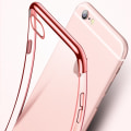 Miniatyrbillede 3 af 11: iPhone 6/6S - Stilrent Silikonskal från FLOVEME (ORGINAL) Guld
