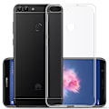 Pikkukuva 1 / 11: Silikonskal - Huawei P Smart 2018 Transparent/Genomskinlig