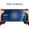 Miniatyrbild 10 av 11: Samsung Galaxy S8+ Skärmskydd CASE-Friendly HuTech ORIGINAL Blå