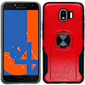 Miniatyrbilde 4 av 11: Samsung Galaxy J4 2018 - Smart Skyddande Skal med Ringh�llare Svart