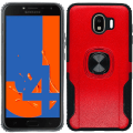 Miniatyrbillede 4 af 11: Samsung Galaxy J4 2018 - Smart Skyddande Skal med Ringh�llare Svart