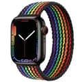 Holdbart Elastisk Apple Watch Rem 38mm/40mm/41mm Flerfärgad Small