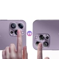 Pikkukuva 8 / 10: iPhone 14 Pro Max -kameran linssuojus Standard HD 0,3 mm Transparent