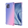 Pikkukuva 1 / 10: Xiaomi Mi 11 Lite - Skyddande FLOVEME Silikonskal Blå/Rosa