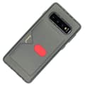 Samsung Galaxy S10 Plus - Praktiskt Stilsäkert Skal (HANMAN) Grå Grå