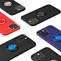 Miniatyrbillede 10 af 10: iPhone 13 Pro - Stilsäkert Skal med Ringhållare Svart