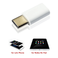 Miniatyrbild 5 av 6: Nya USB 3.1 Typ-C hane till Micro USB hona Adapter Converter Svart