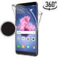 Miniatyrbilde 3 av 11: Huawei P Smart 2018 - Skyddande Dubbelsidigt Silikonskal (NORTH) Rosa