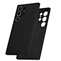 Miniatyrbillede 1 af 11: Samsung Galaxy S24 ultra - Stilrent Hållbart TPU Silikon Skal Svart