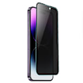 Pikkukuva 2 / 11: 2-Pack Ceramic Skärmskydd 2.5D Svart Spy för iPhone 15 Plus Svart