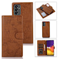 Miniatyrbilde 1 av 11: Samsung Galaxy A53 5G - Robust LEMAN Plånboksfodral Brown