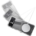 Miniatyrbillede 4 af 4: Samsung Galaxy Z Flip 4 - Smart Magnetiskt Skyddsskal Genomskinlig